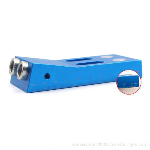 Aluminium alloy Twin Pocket Hole Jig